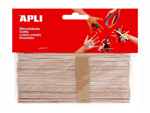 Picture of CRAFT STICKS NATURAL JUMBO